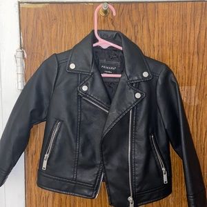 Toddler Leather Jacket